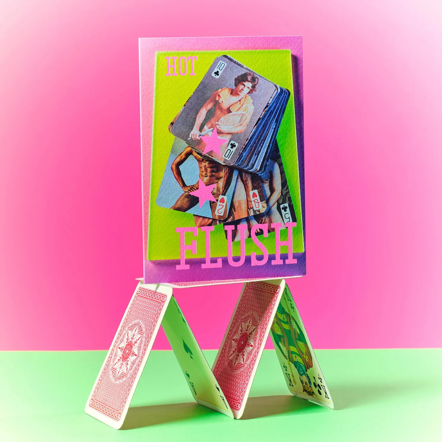 Ornament Art Greetings Cards Hot Flush Saucy Playing Cards Greetings Card