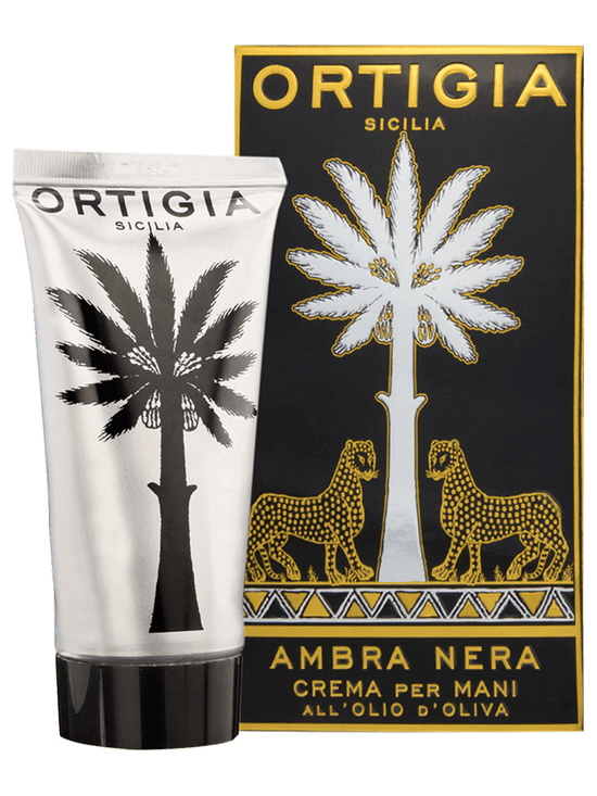 Ortigia Bath & Body Ambra Nera Hand Cream