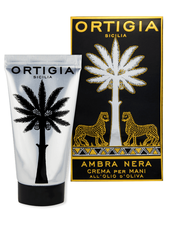 Ortigia Bath & Body Ambra Nera Hand Cream