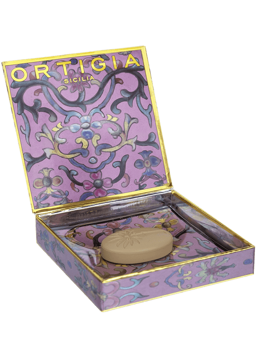 Ortigia Bath & Body Aragona Glass Plate & Soap