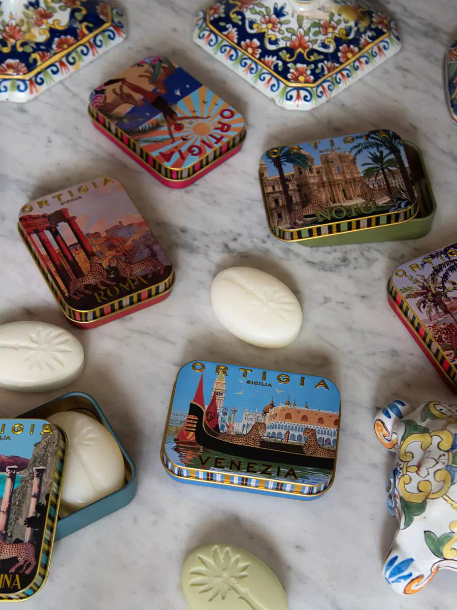 Ortigia Bath & Body City Tin Ortigia