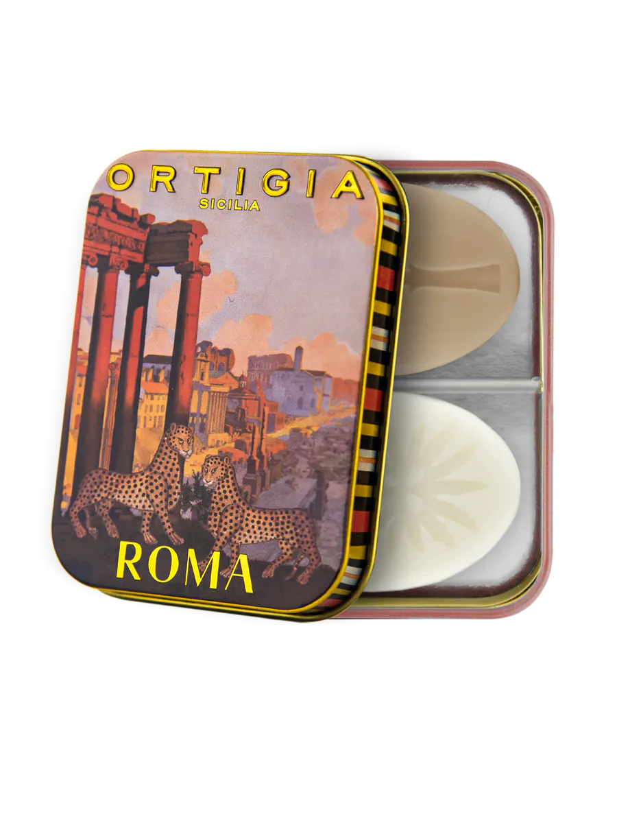 Ortigia Bath & Body City Tin Roma
