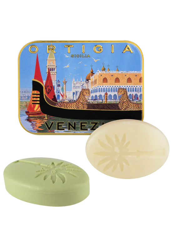 Ortigia City Tin Venezia Soap x 2