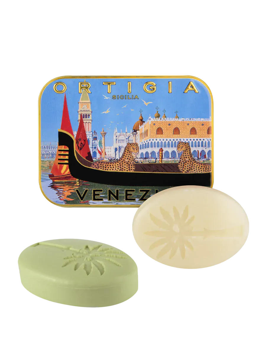 Ortigia City Tin Venezia Soap x 2