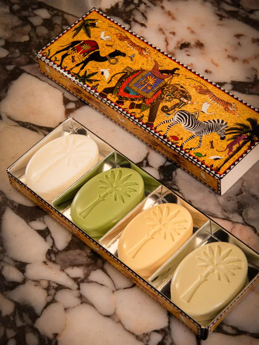 Ortigia Flying Tiger Assorted Soap - 4 Olive Oil Soaps