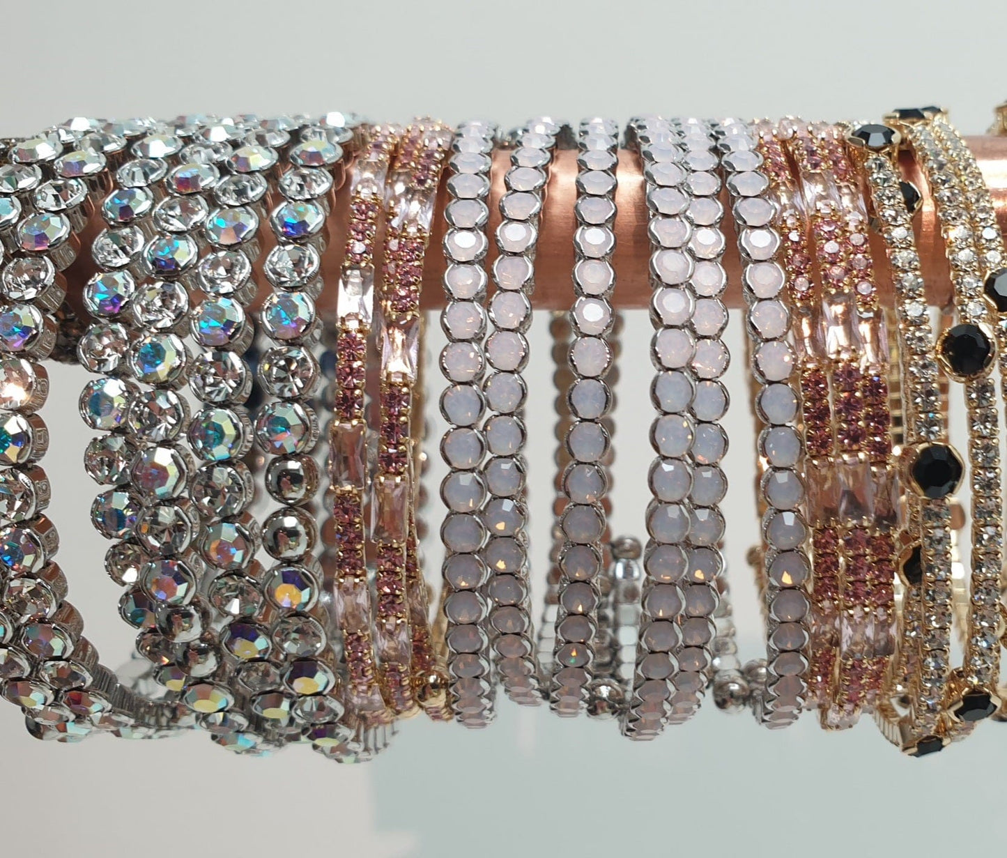 Parkside London Bracelets Crystal Bangles Elaborate