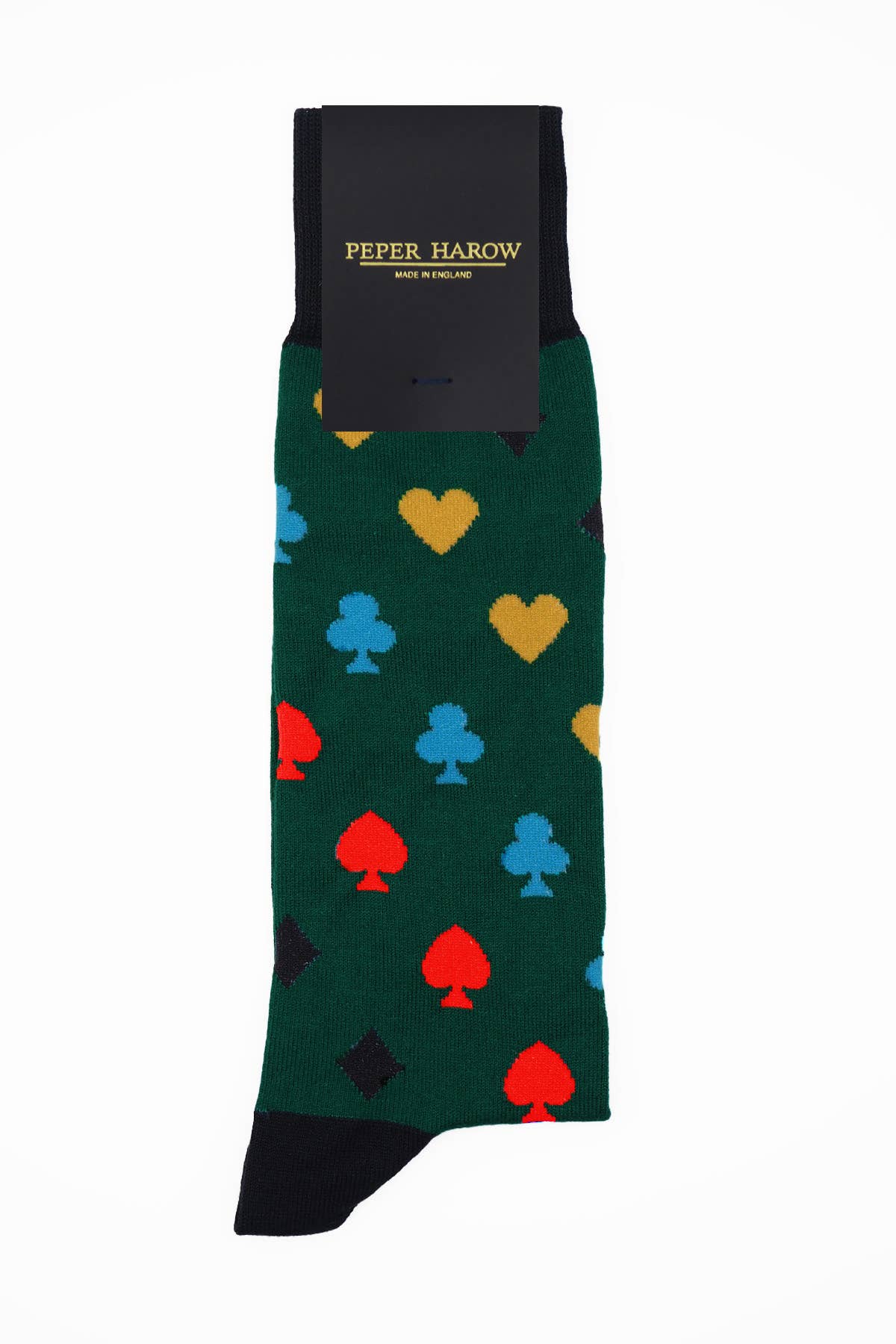 Peper Harow Mens Socks Royal Flush Men's Socks: Green