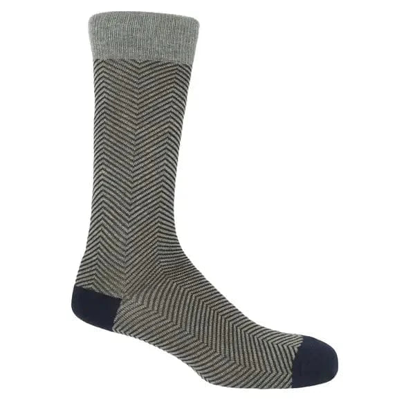 Peper Harow Socks Mens Socks Lux Taylor Premium Men's Cotton Socks: Yellow