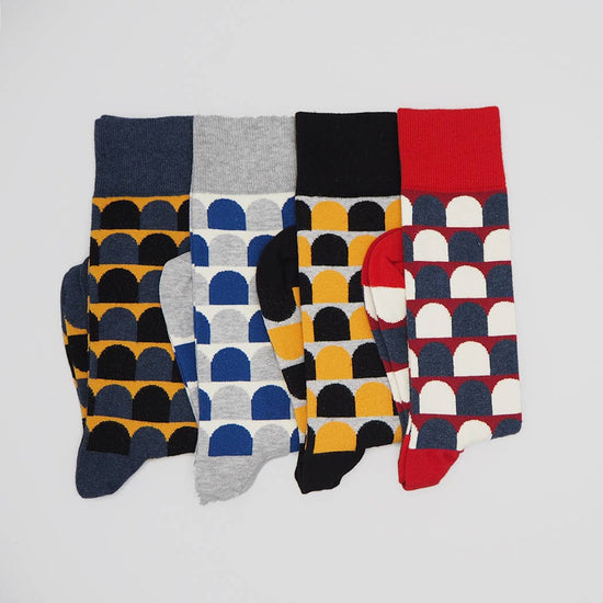 Peper Harow Socks Mens Socks Ouse Men's Organic Socks: Black