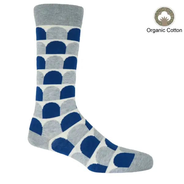 Peper Harow Socks Mens Socks Ouse Men's Organic Socks: Black