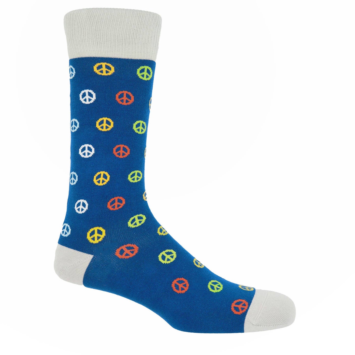 Peper Harow Socks Mens Socks Peace Men´s Socks: Blue