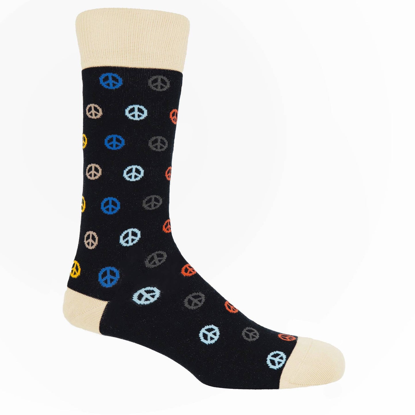 Peper Harow Socks Mens Socks Peace Men´s Socks: Blue