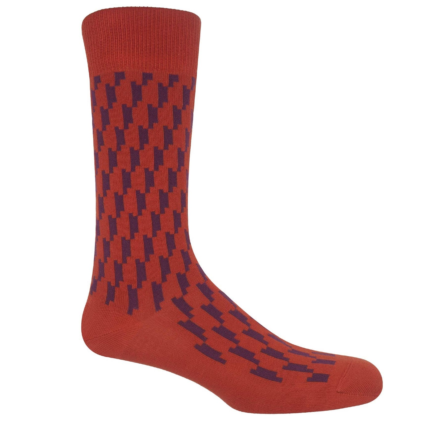 Peper Harow Socks Mens Socks Scooby Men's Socks: Orange