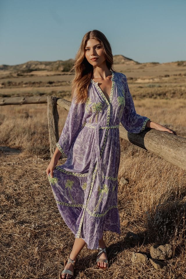 Piti Cuiti Dresses Cairns Long Dress Lilac