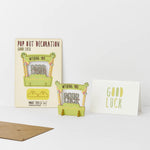 Pop Out Card Company Good Luck Pop Out Greeting Card
