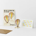 Hot Air Balloon Pop Out Card