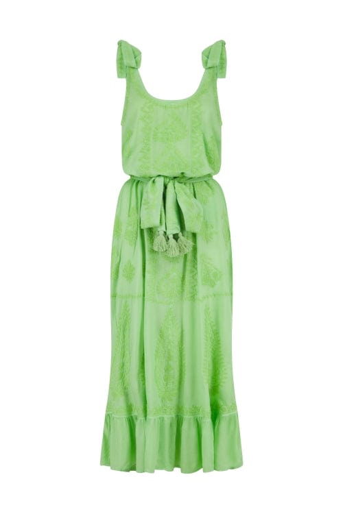 Pranella Atzaro Lime Maxi Dress