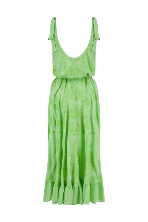 Pranella Atzaro Lime Maxi Dress