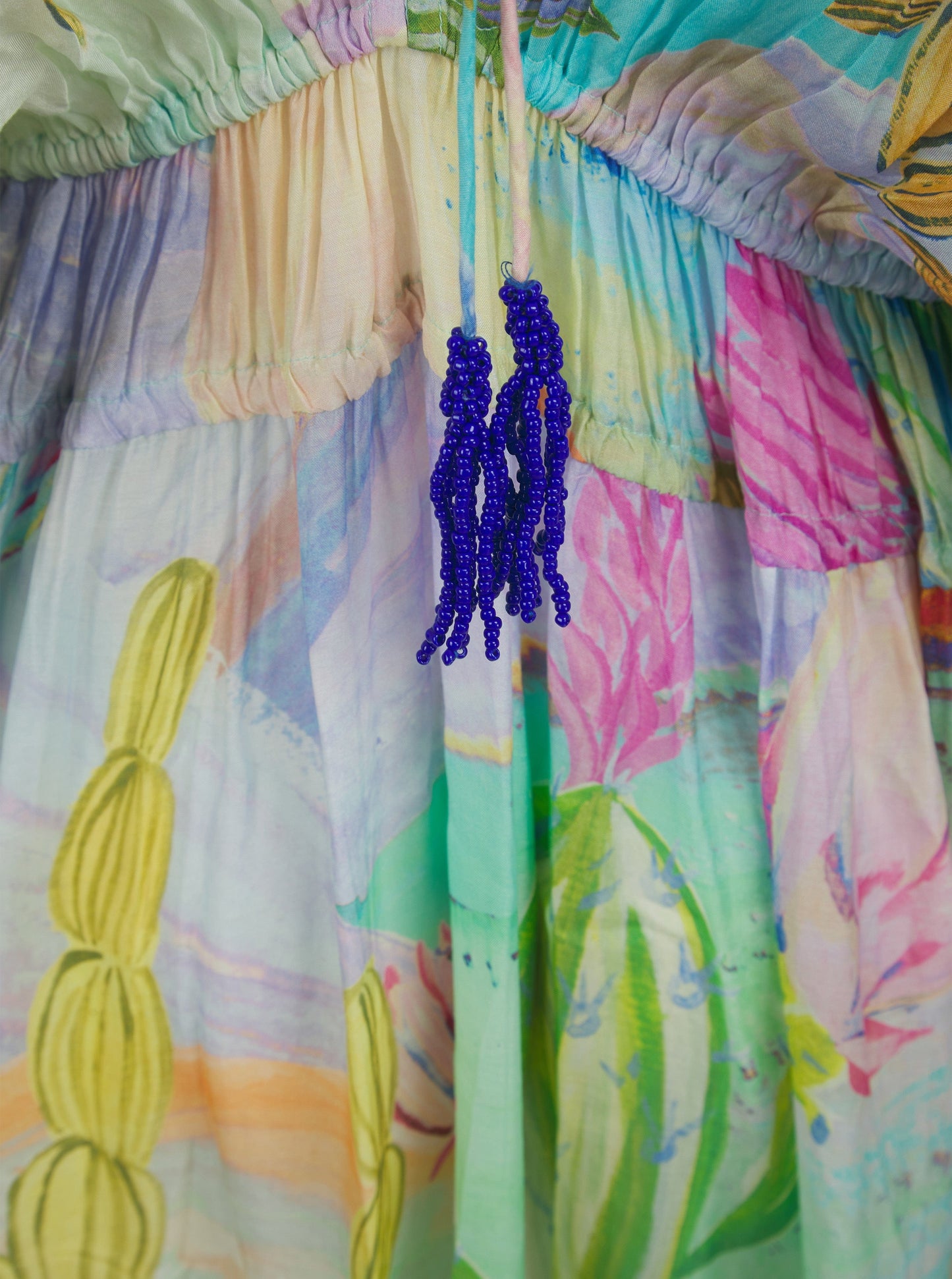 Pranella Dresses Cortina Yucca Print Kaftan