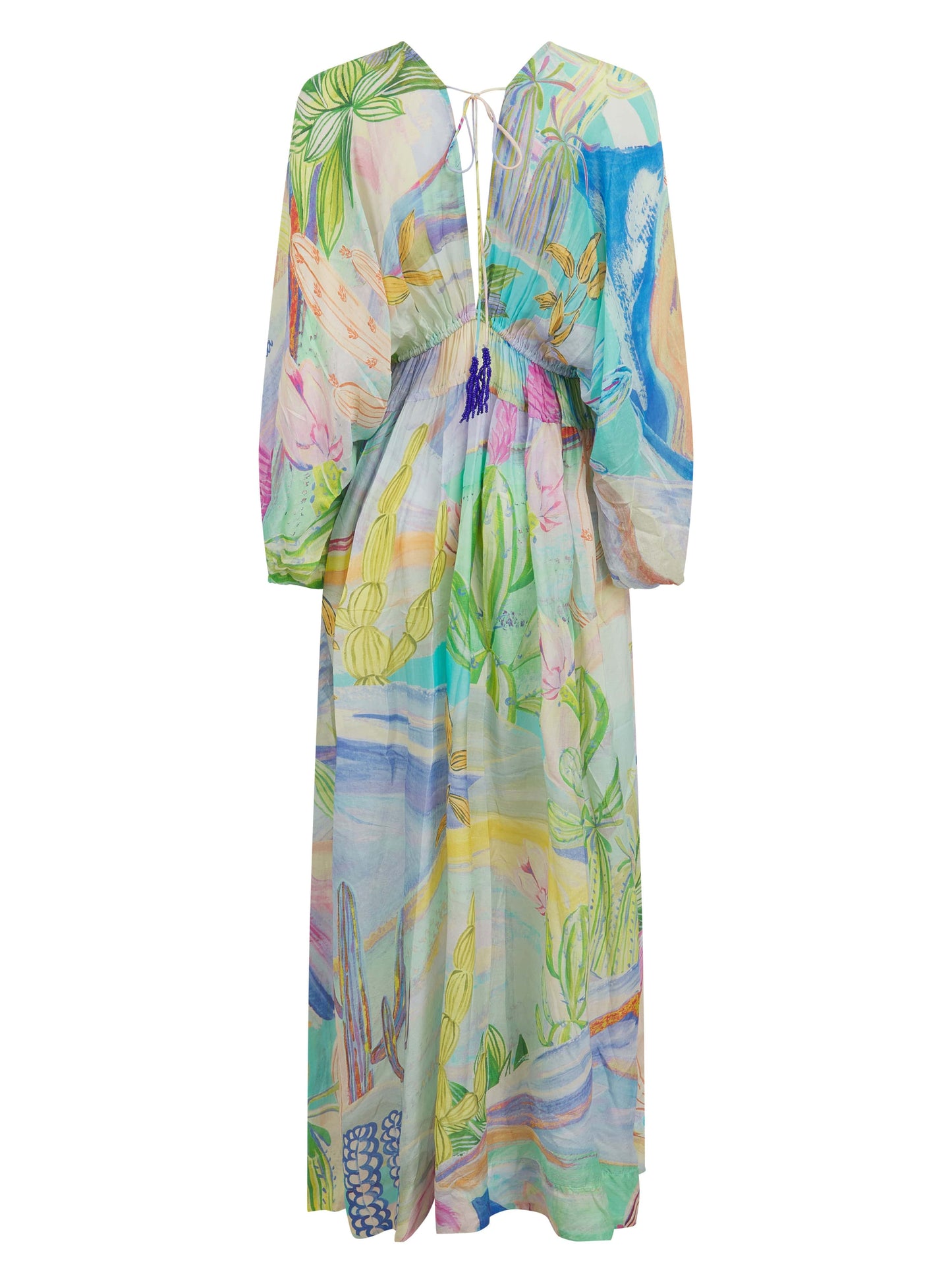 Pranella Dresses Cortina Yucca Print Kaftan