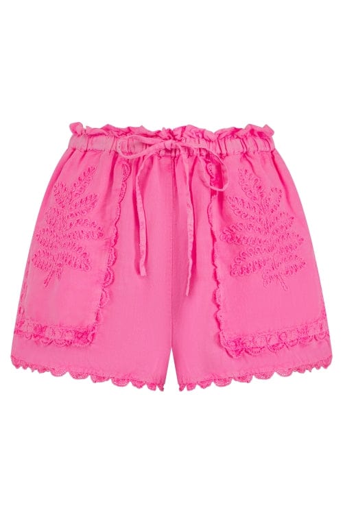 Pranella Izzie Neon Pink Shorts