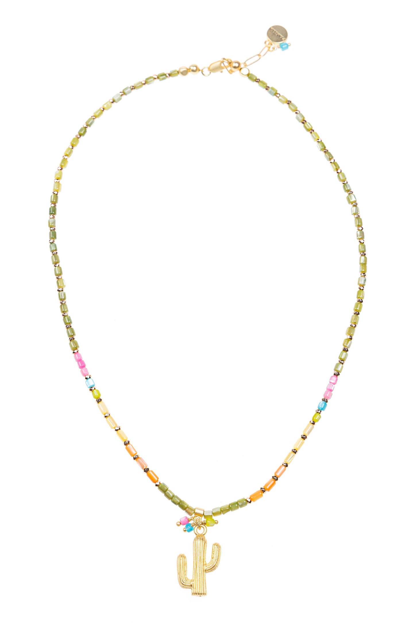 Pranella Necklaces Desra Necklace – Cactus Charm