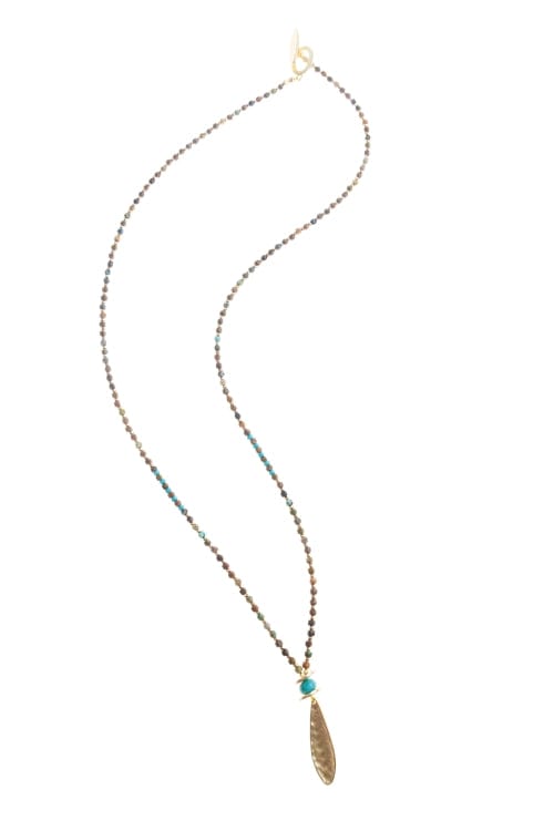 Pranella Necklaces Emilia Oval Necklace in Gold