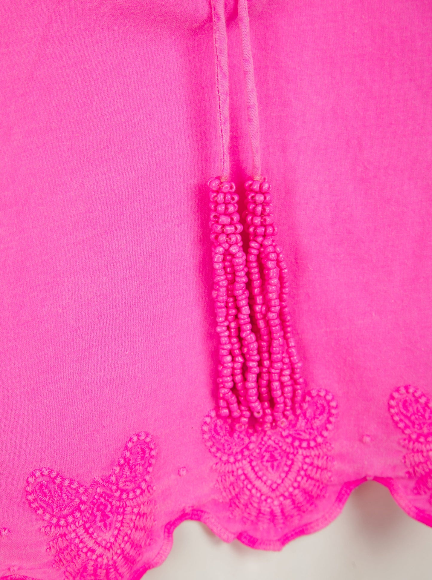 Pranella Tops Kitty Neon Fuchsia Top