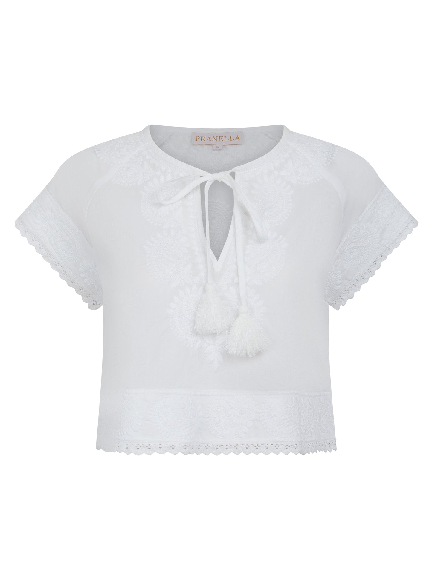 Pranella Tops Yoko White-White Top