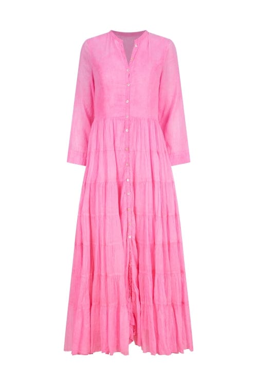 Pranella Victoria Maxi Dress Neon Pink