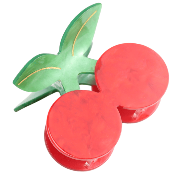 Pure Fashions Hair Accessories Cherries Hair Claw Clip