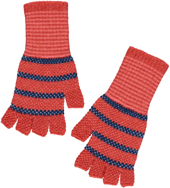 Quinton & Chadwick Hats & Gloves Tuck Fingerless Gloves Inferno / Navy