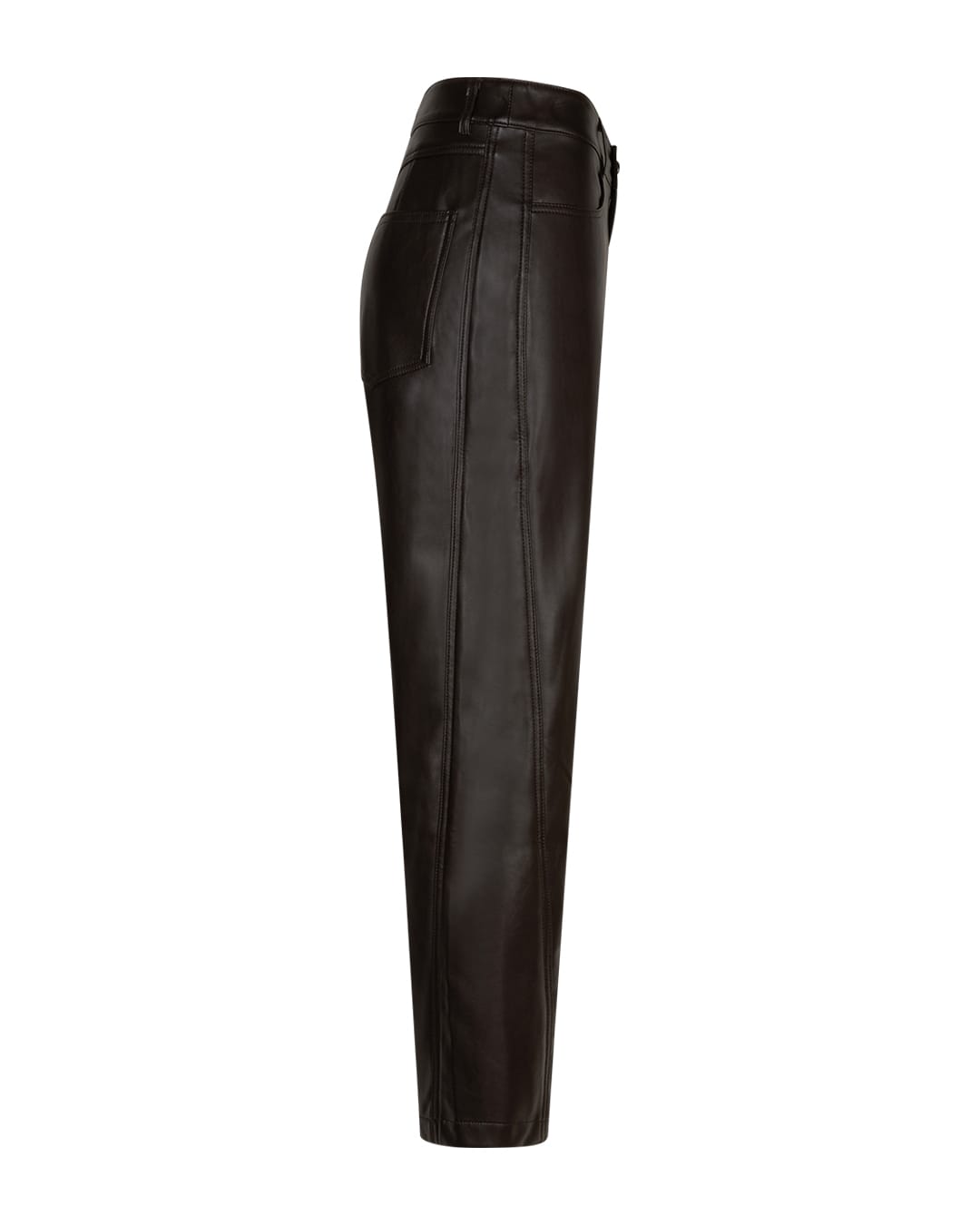 RED BUTTON Trousers Caitlina Faux Leather Trousers