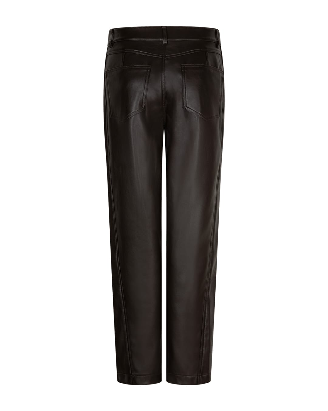 RED BUTTON Trousers Caitlina Faux Leather Trousers