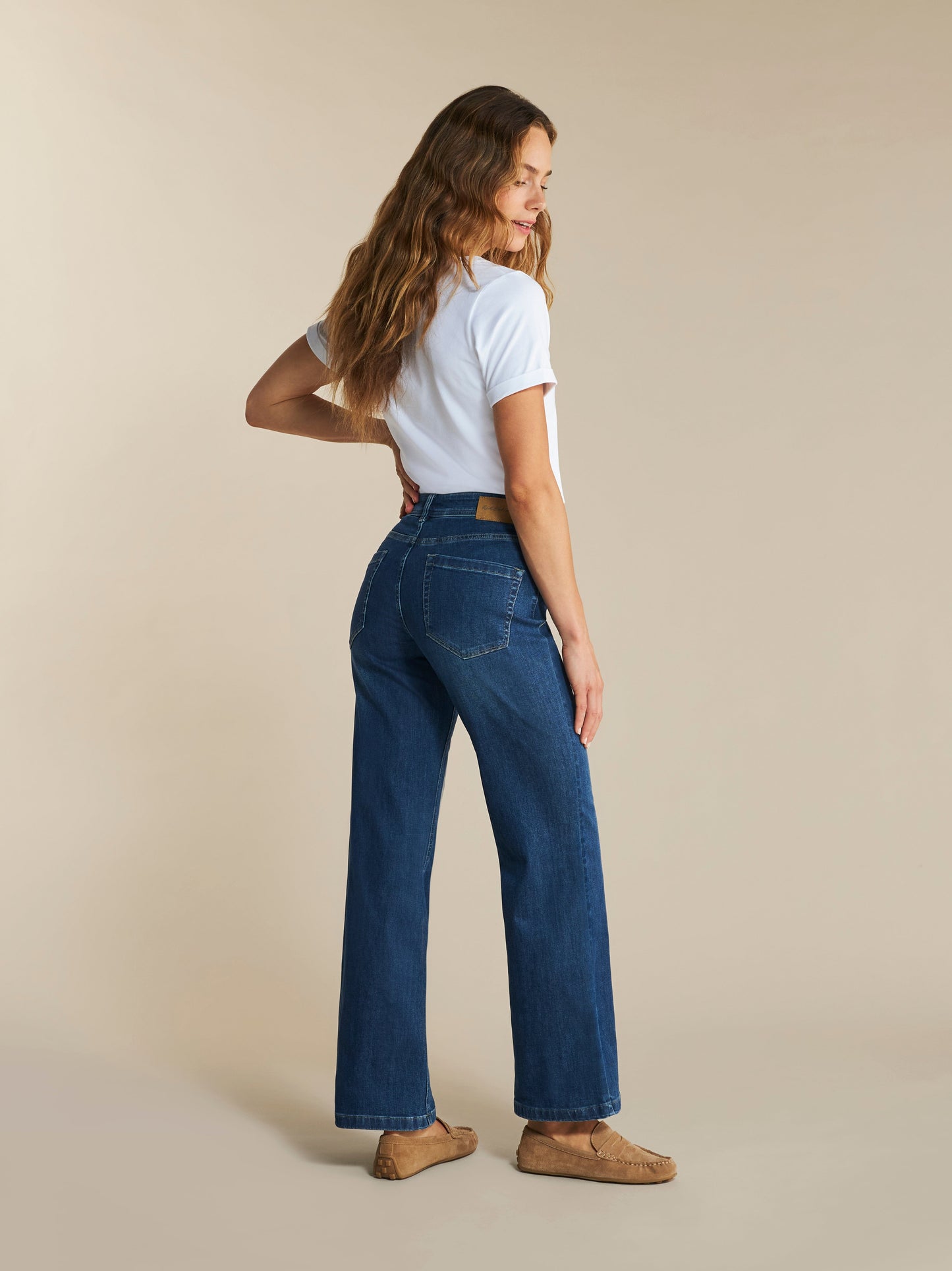 RED BUTTON Trousers Colette Dark Stone High Rise Jeans