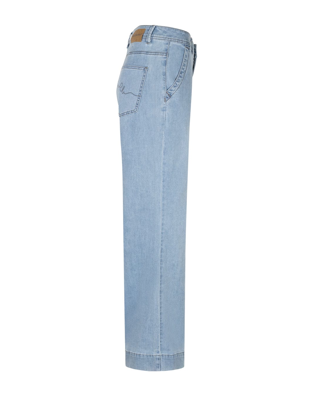 RED BUTTON Trousers Colette Slanted Pockets Light Stoneused Jeans