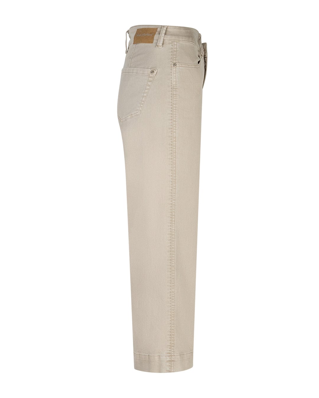 RED BUTTON Trousers Conny Fancy Stitching in Pebble