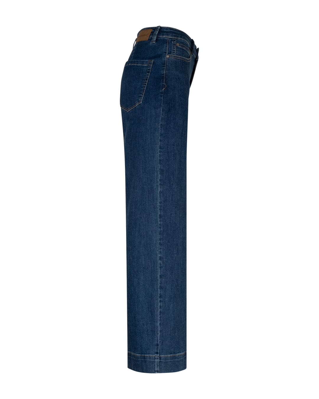 RED BUTTON Trousers Conny Wide Leg Jeans in Dark Blue Wash