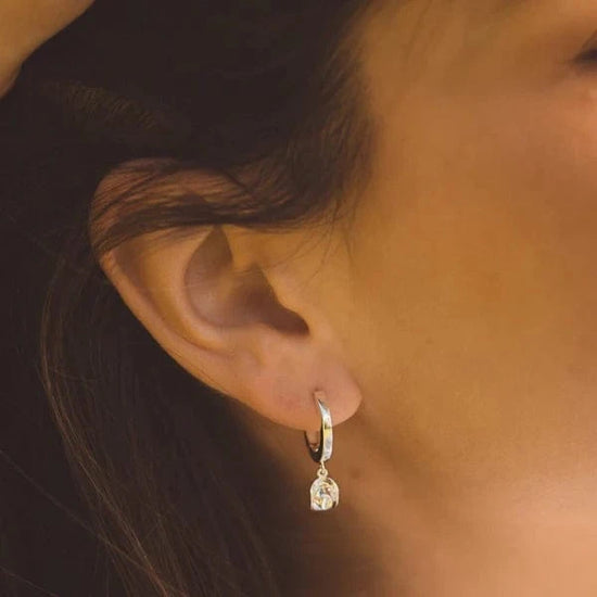 Reeves & Reeves Earrings Cowboy Charm Hoop Earrings
