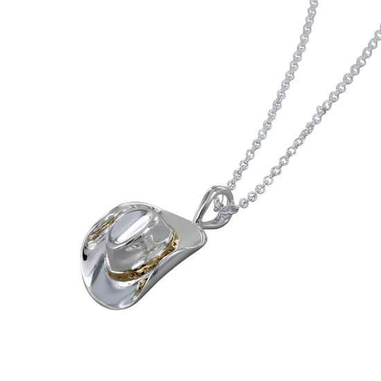 Reeves & Reeves Necklaces Cowboy Hat Pendant Necklace
