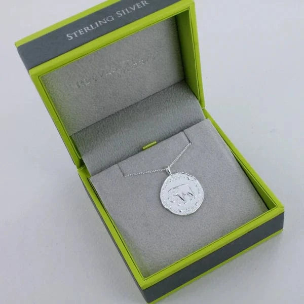 Reeves & Reeves Necklaces Elephant Coin Necklace