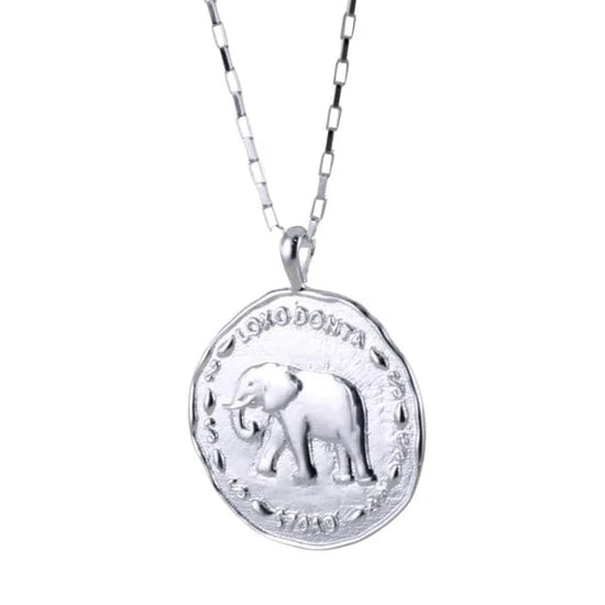 Reeves & Reeves Necklaces Elephant Coin Necklace