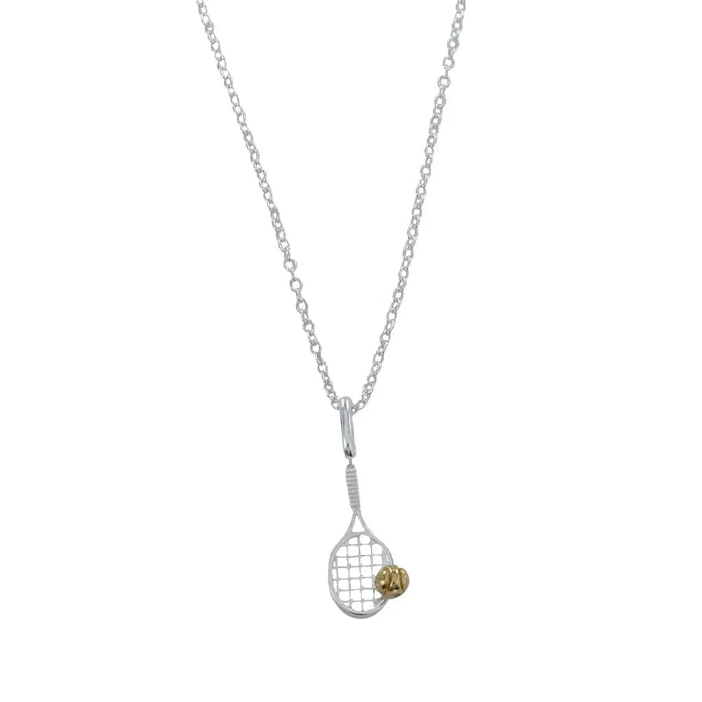Reeves & Reeves Necklaces Tennis Racket Necklace