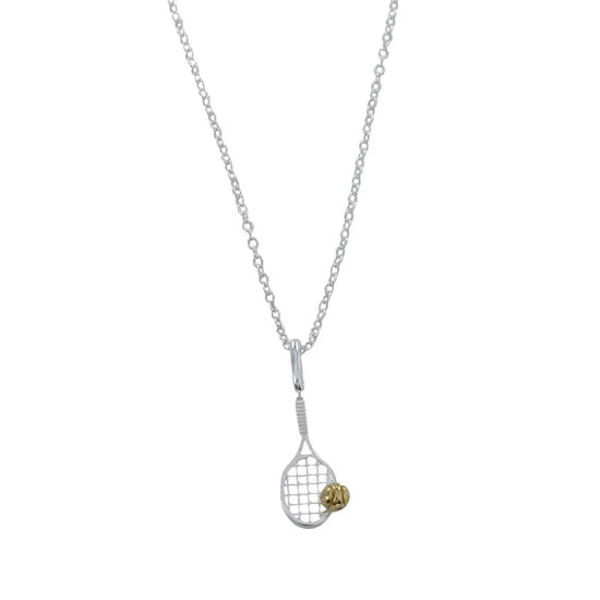 Reeves & Reeves Necklaces Tennis Racket Necklace