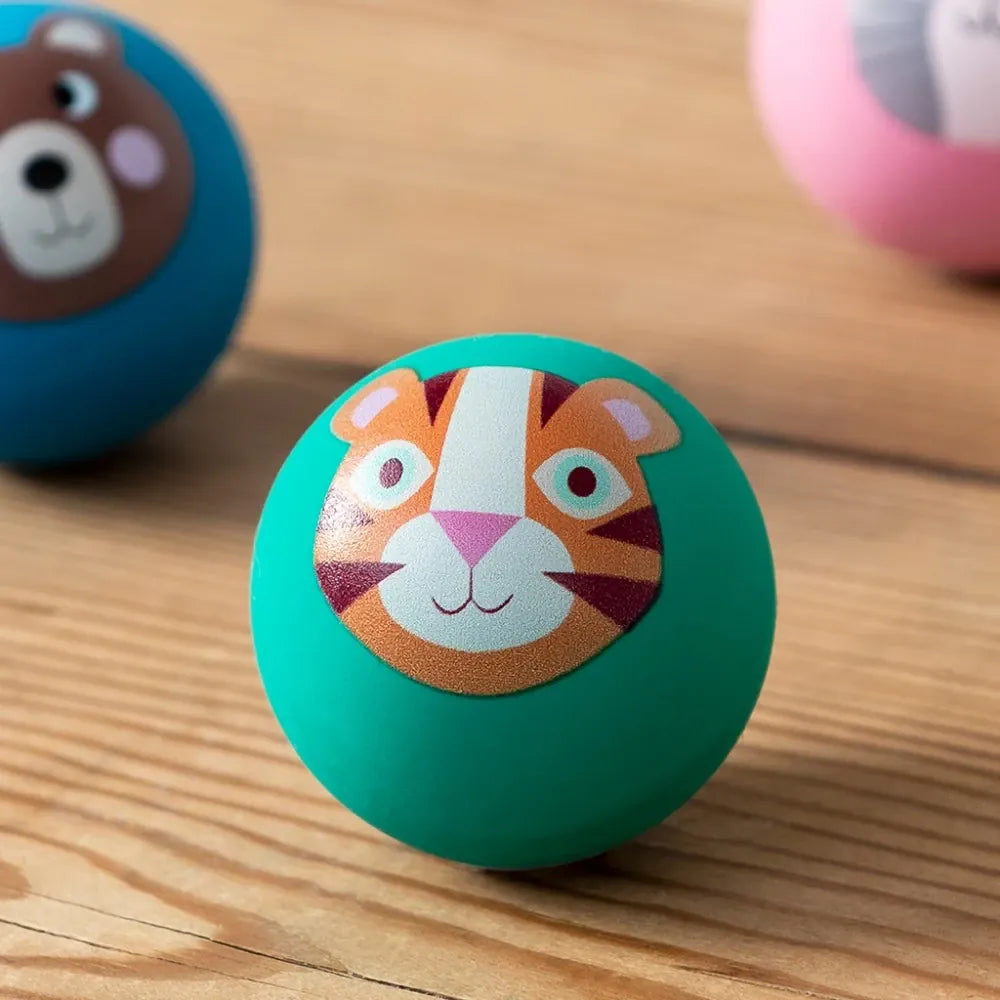 Rex London Bouncy ball - Tiger (green)