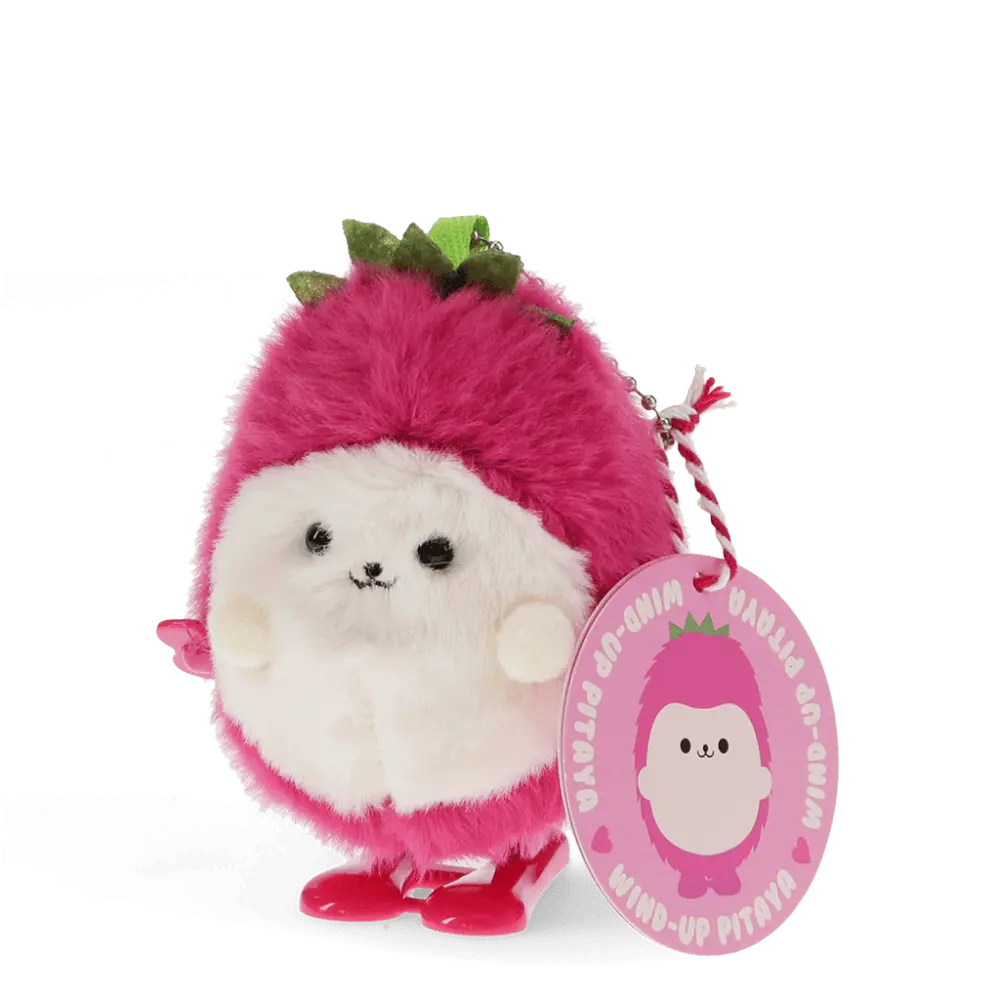Rex London Fluffy wind-up toy - Pitaya (dragon fruit)