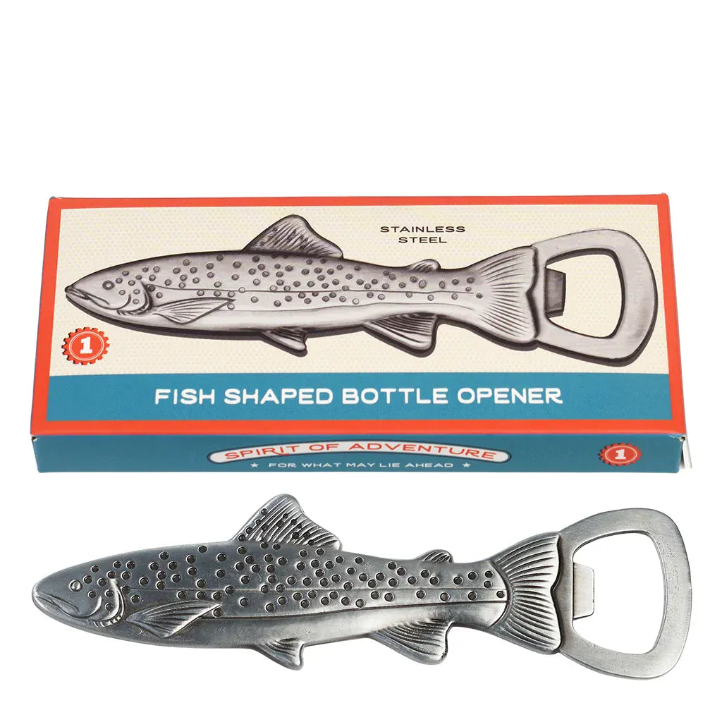 Rex London Gifts Fish-shaped bottle opener - Spirit of Adventure