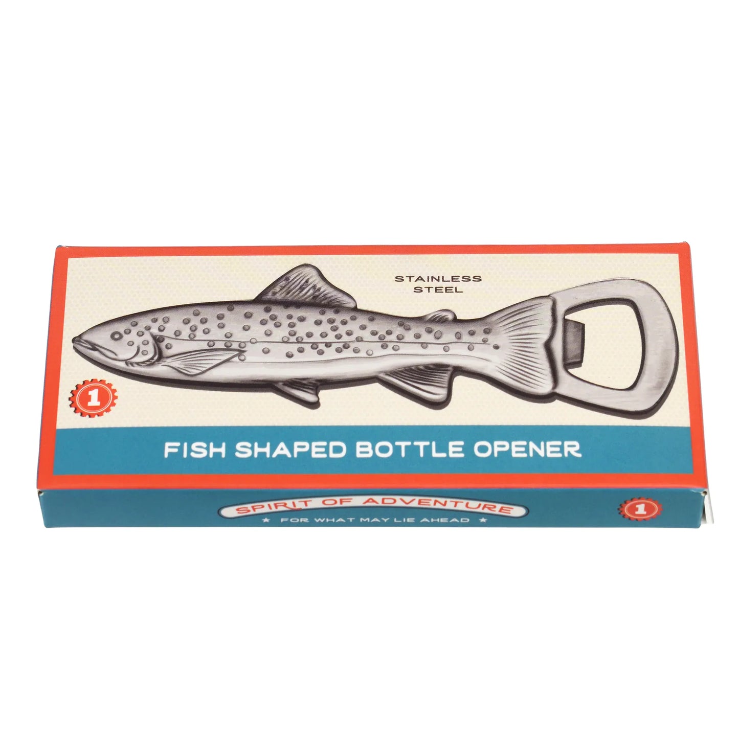 Rex London Gifts Fish-shaped bottle opener - Spirit of Adventure