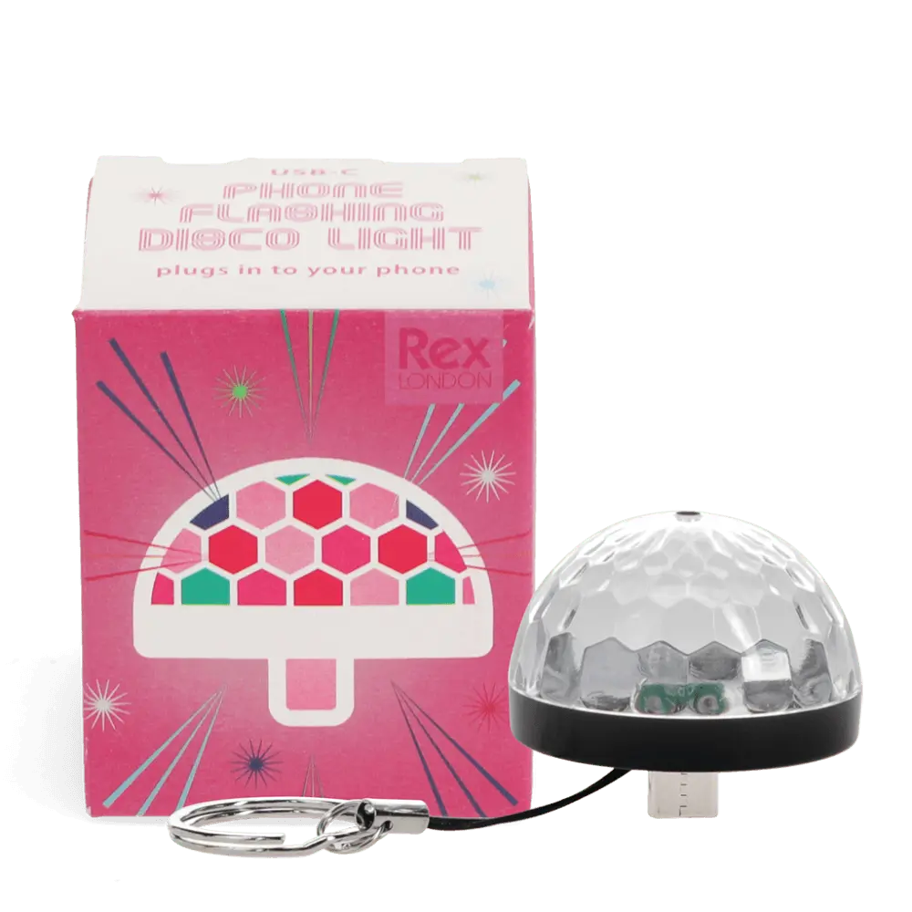 Rex London Lighting USB-C phone disco light