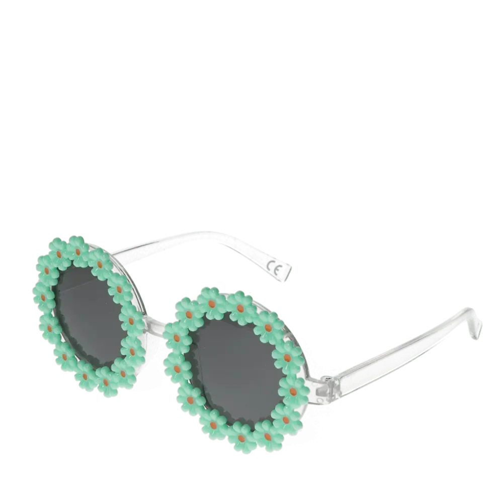 Rex London Sunglasses Funglasses - Green daisy sunglasses